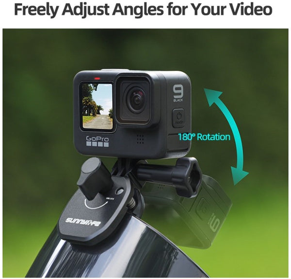 Motorcycle Windscreen Clamp Camera Mount