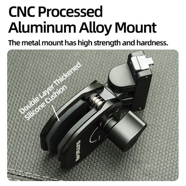 Motorcycle Windscreen Mount for Insta360 X5 / X4 Air / Ace Pro 2 1
