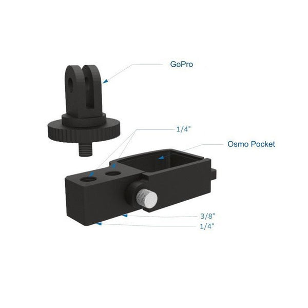 Mount Adapter for Pocket 2 / Osmo Pocket