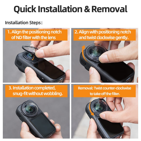 ND Filter Lens for Insta360 X6