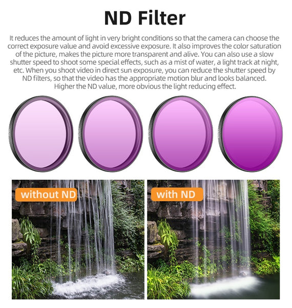 ND Filter Lens for Osmo Action 6