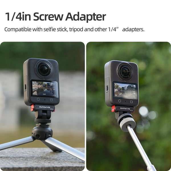 Magnetic Cold Shoe Mount for Osmo Action 5 4 3 2 / Osmo 360