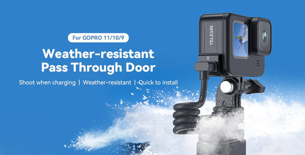 Protective Pass Through Side Door for GoPro Mission 1 Series
