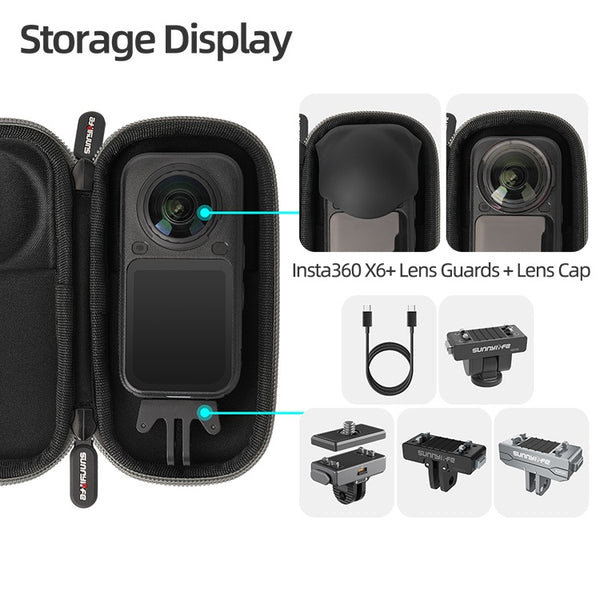 Protective Carry Case for Insta360 X6