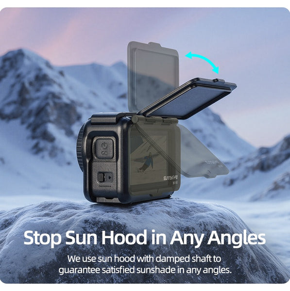 Protective Frame Case with Sun Hood for Osmo Action 6