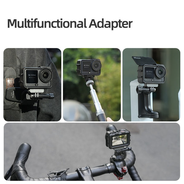 Protective Frame Case with Sun Hood for Osmo Action 6