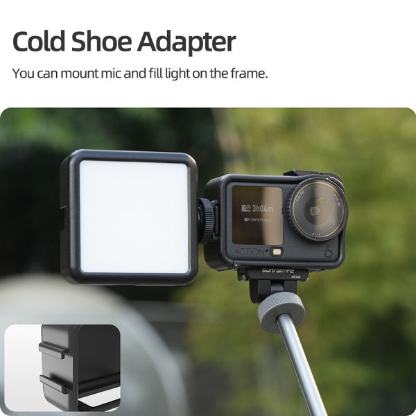 Protective Frame Case with Sun Hood for Osmo Action 6