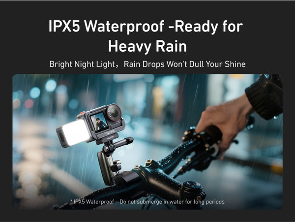 Quick Release Fill Light for Osmo Action 5 4 3 / Osmo 360 / Osmo Nano