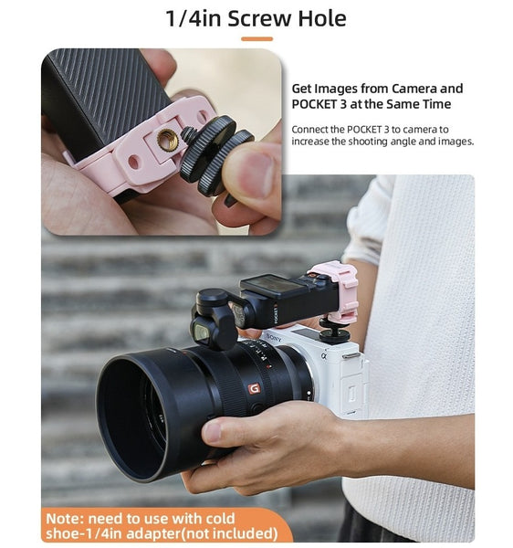 Quick Release Frame Adapter for Osmo Pocket 3