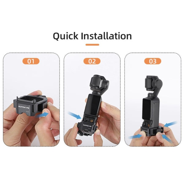 Quick Release Frame Adapter for Osmo Pocket 3