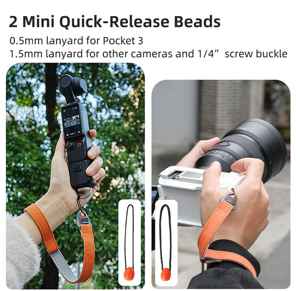 Quick Release Wrist Strap for Osmo Action 6 5 4 3 2 / Osmo 360 / Osmo Nano