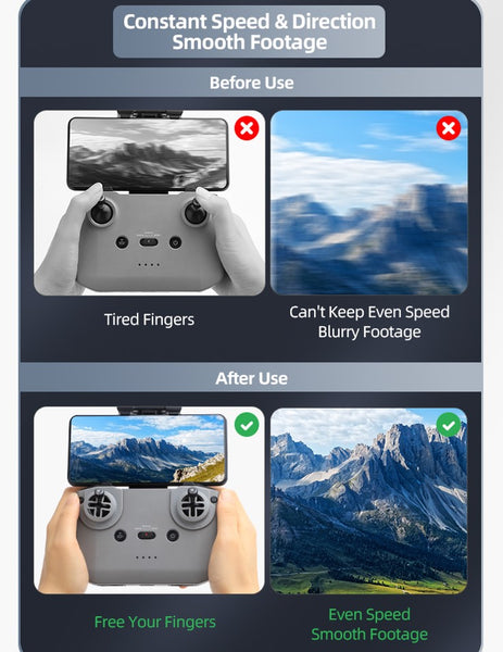 Remote Control Joystick Speed Controller for Mini 3 2 / Mini 4K / Mavic 3 / Air 2 (RC-N1 Controller)