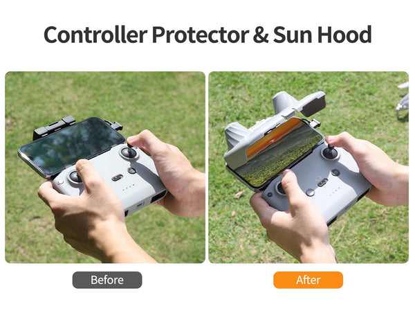 Remote Control Protector Sunhood for Mini 4 Pro / Air 3 (RC-N2 Controller)