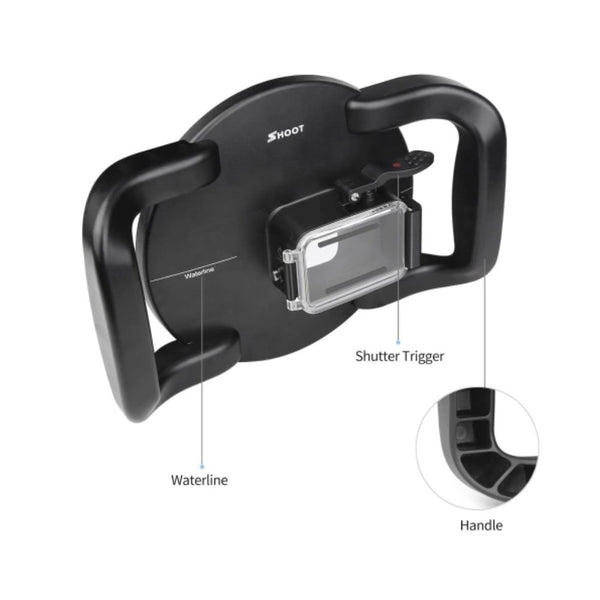 Dual Handheld Dome Port for Insta360 Ace Pro