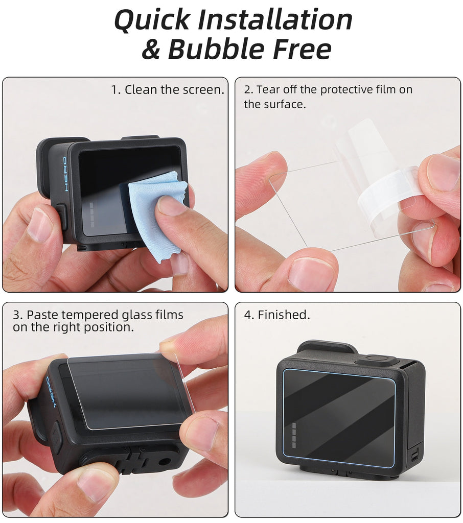 Gopro Lens Guard Screen & Lens Protector for GoPro HERO 4K (2024) | CamGo