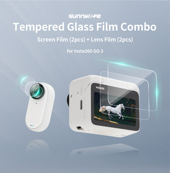 Screen & Lens Protector for Insta360 GO 3