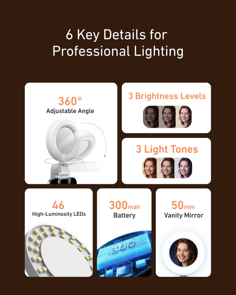 Selfie Ring Phone Light