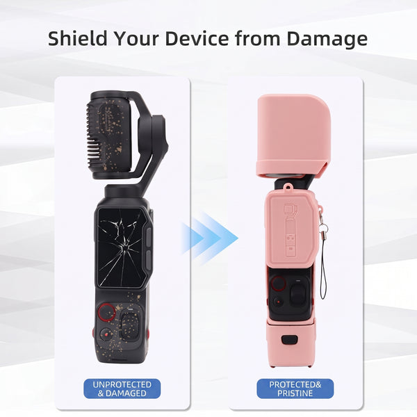 Silicone Case Cover Set for Insta360 Luna Ultra