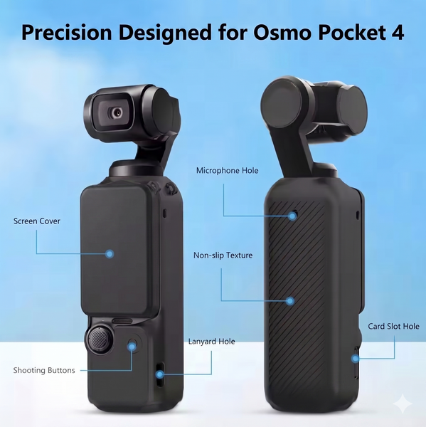 Silicone Case Cover for Osmo Pocket 4