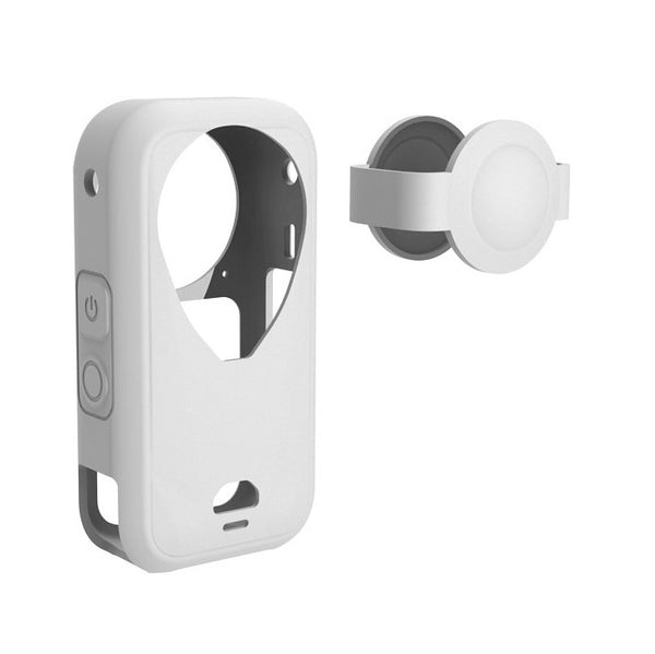 Silicone Case Cover Set for Insta360 X6 - White