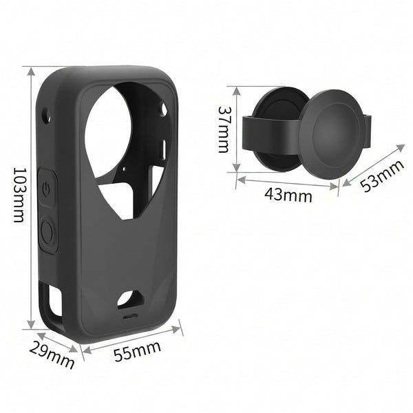Silicone Cover Case for Insta360 X6