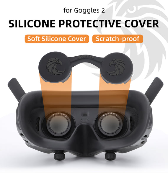 Silicone Lens Cover for FPV Goggles V2 / Avata Goggles 2 & 3