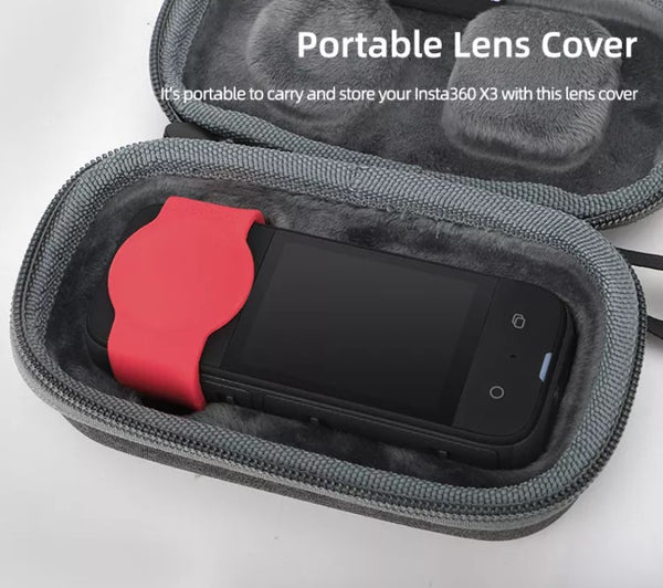 Silicone Lens Cover for Insta360 X3