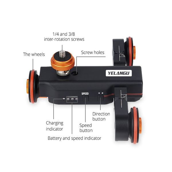 Smart Motor Camera Dolly for GoPro