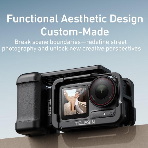 Aluminum Street Grip for Osmo Action 5 Pro / Osmo Action 4 / Osmo Action 3