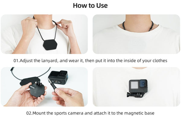 Multipurpose Super Magnetic Mount for GoPro