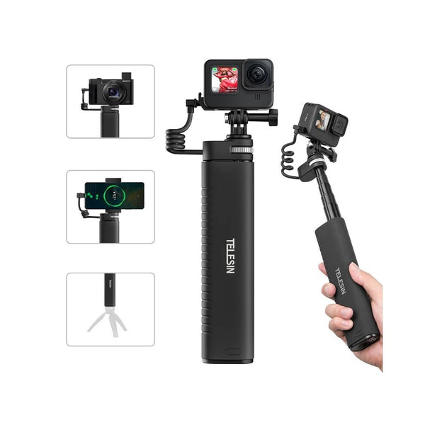 Selfie Stick Power Bank for GoPro HERO 4K (2024)