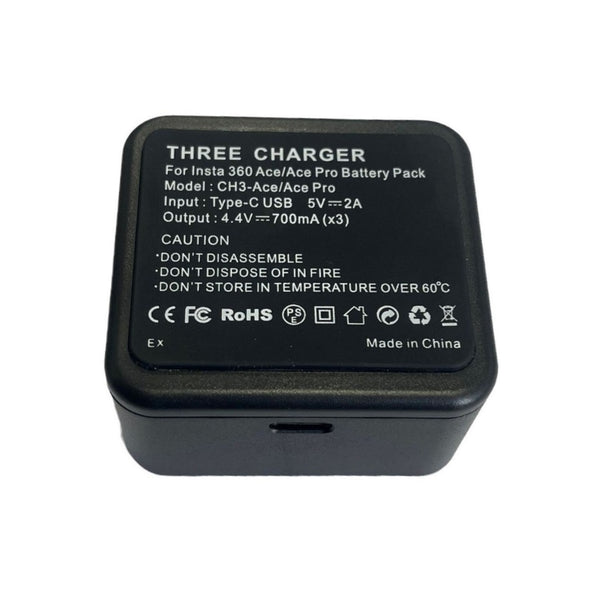 Triple Battery Charger for Insta360 Ace / Ace Pro