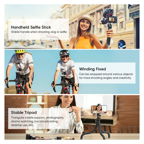 Flexible Tripod Phone Vlogging Kit