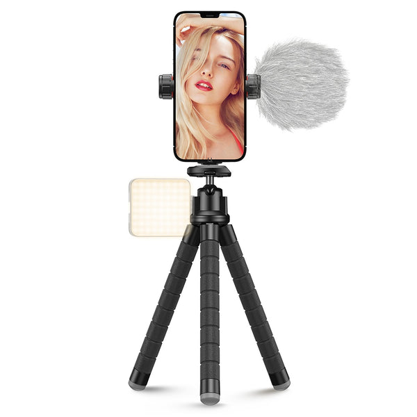 Flexible Tripod Phone Vlogging Kit