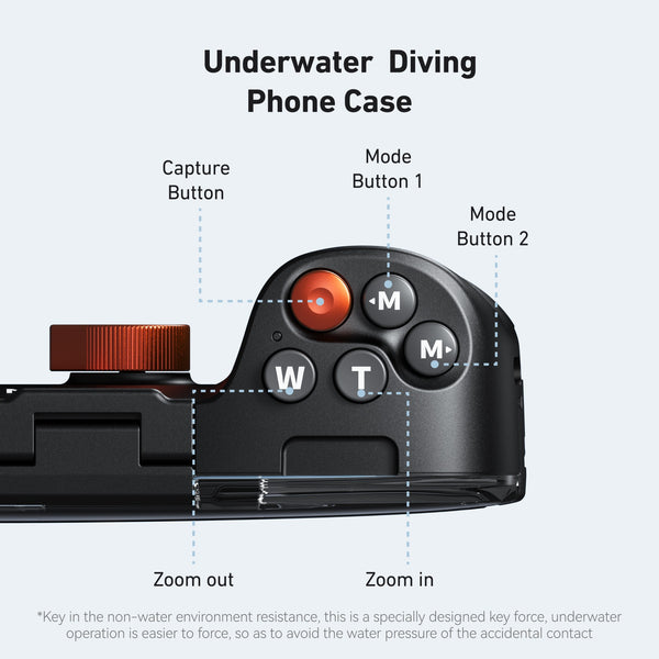 Universal Diving Phone Case with Remote Control