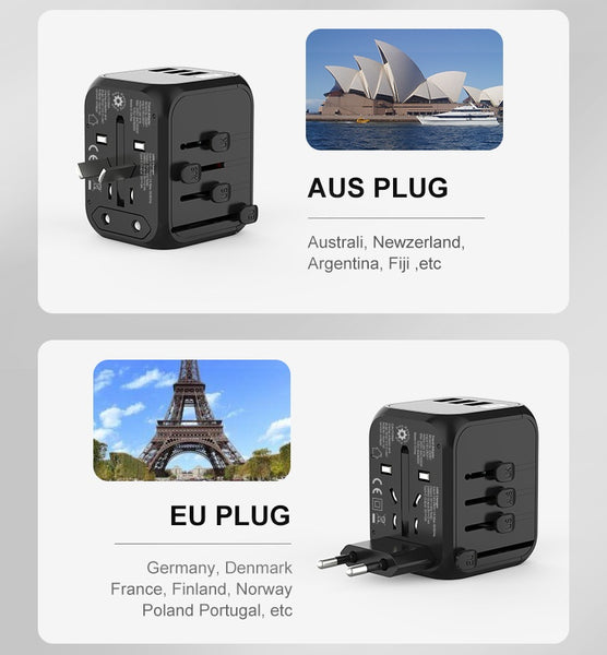 Universal Travel Adapter for GoPro