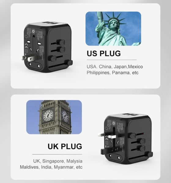 Universal Travel Adapter for GoPro