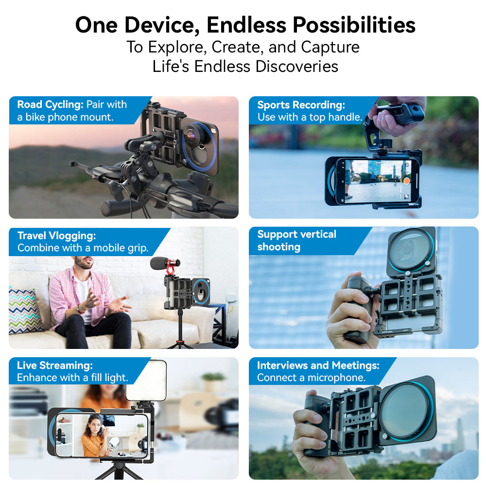 Phone Video Kit VideoRig 2 Handheld Phone Video Kit | CamGo