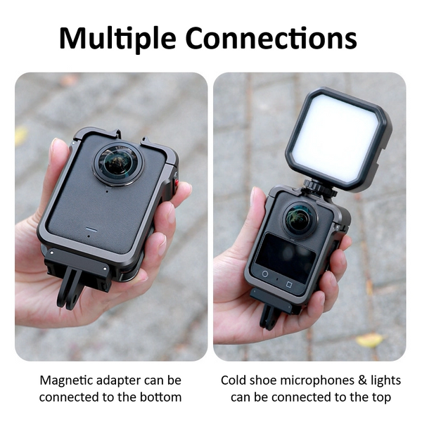 Vlogging Cage Case for Osmo 360