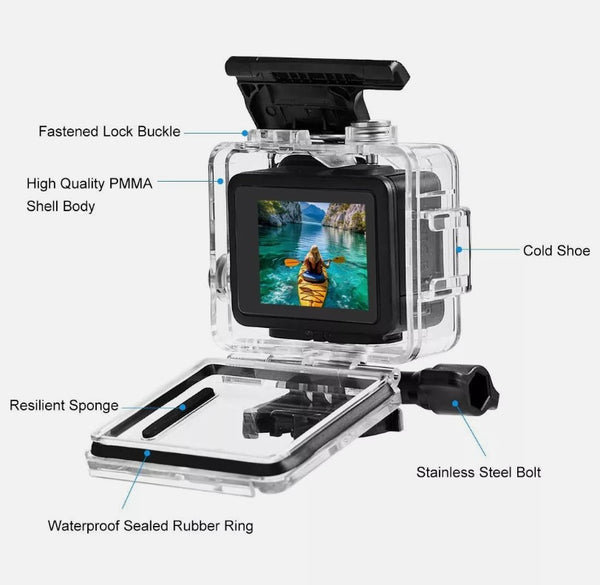 Waterproof Case for GoPro LIT HERO