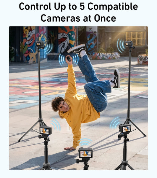 Wireless Waterproof Smart Remote for Osmo Action 6/5/4 & Osmo 360