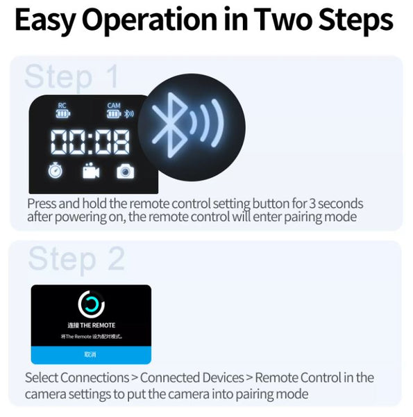 Wireless Waterproof Smart Remote for GoPro Max