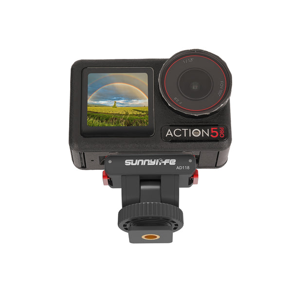 Magnetic Cold Shoe Mount for Osmo Action 5 4 3 2 / Osmo 360