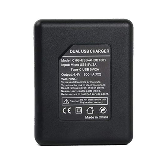Dual Charger for GoPro Hero 8