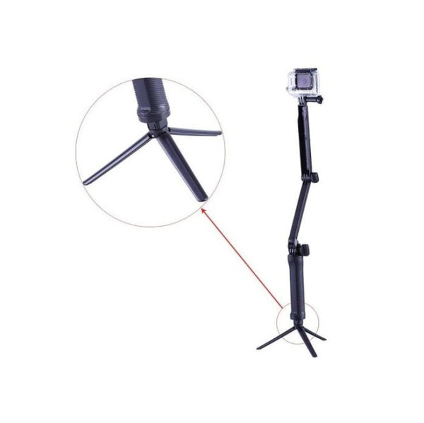 3 Way Monopod for GoPro