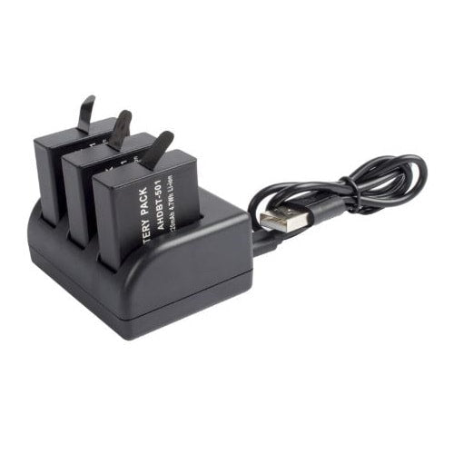 Triple Battery Charger for GoPro Hero (2018)