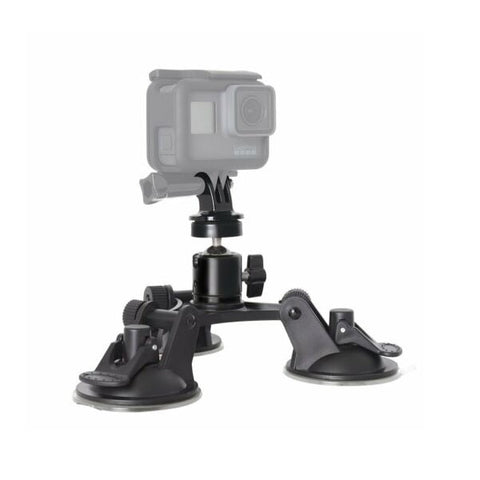 Triple Suction Cup for GoPro
