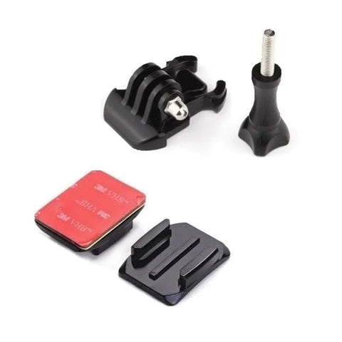 Curved Adhesive with Basic Buckle Mount for GoPro