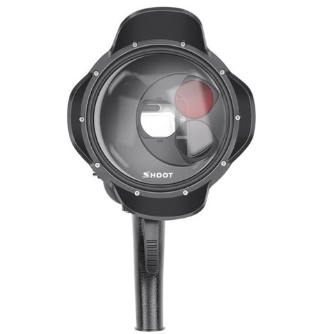 SHOOT Dome Trigger Mount with Red Lens Filter for GoPro HERO 5/6/7 Black