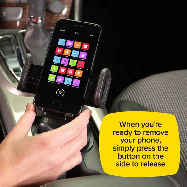 360 Rotating Car Cup Phone Holder